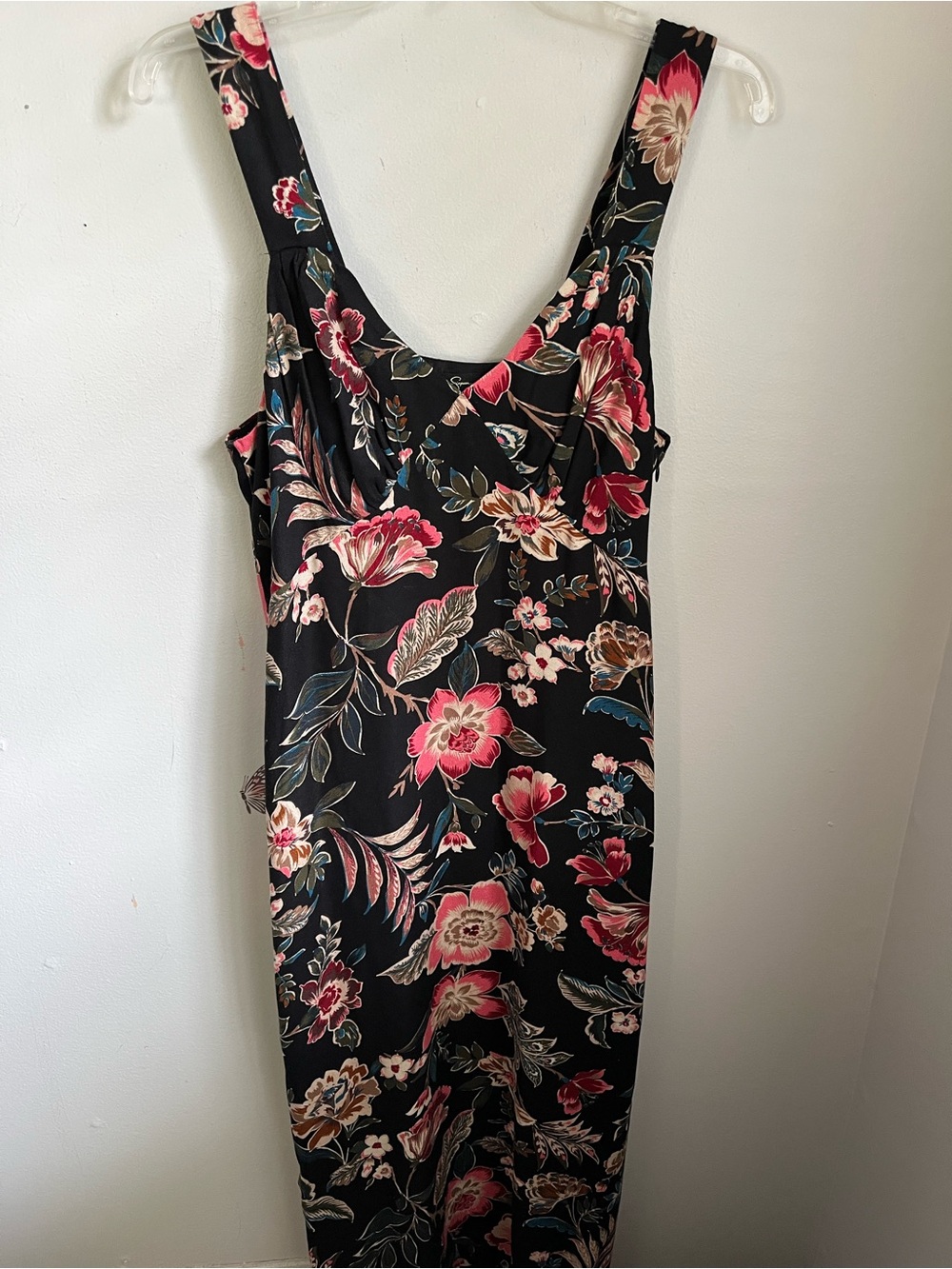Jessica Simpson Vintage Y2K Dress Fairy Floral Maxi Midi Island Cottagecore L